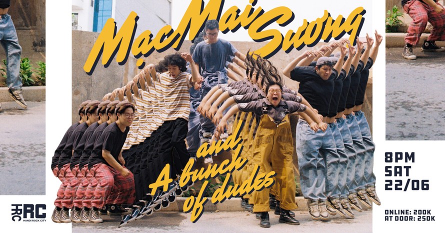 “Mạc Mai Sương & A Bunch of Dudes” hứa hẹn khuấy động không gian của Hanoi Rock City