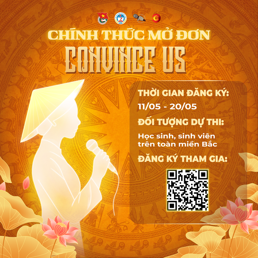 CONVINE US 2025 – VANG VỌNG: Sân chơi hùng biện kết nối quá khứ, hiện tại và tương lai 