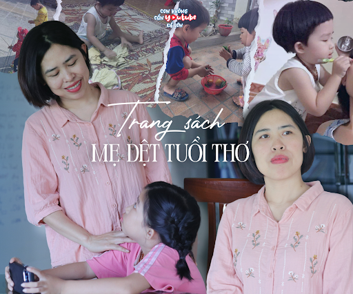 Sách dạy con kiến thức, nhưng chính mẹ là người dạy con cách yêu thương thế giới này.