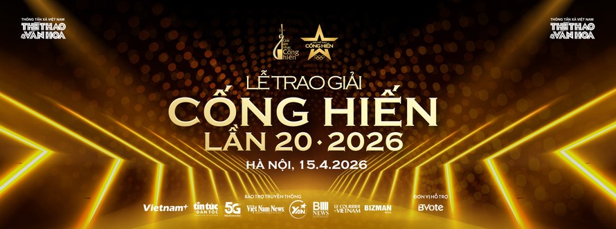 Hơn 100 nhà báo tham gia bình chọn Giải thưởng Cống hiến 2026: “Bộ lọc chuyên môn” làm nên uy tín giải thưởng