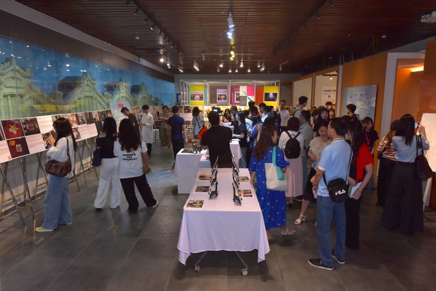 Toàn cảnh không gian trưng bày.