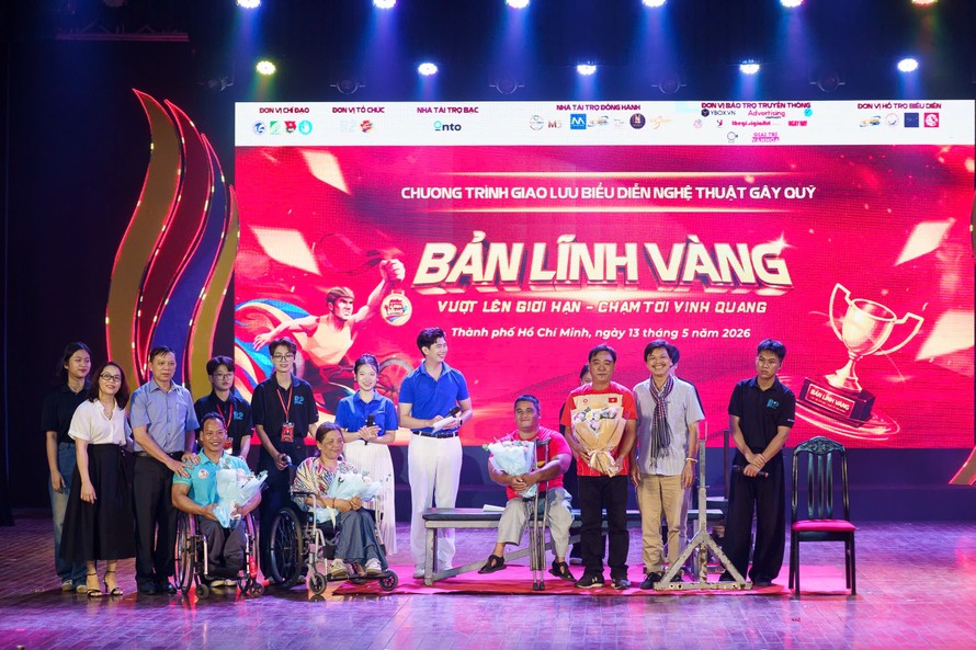“Bản lĩnh vàng” lan tỏa nghị lực sống qua nghệ thuật gây quỹ vì vận động viên khuyết tật