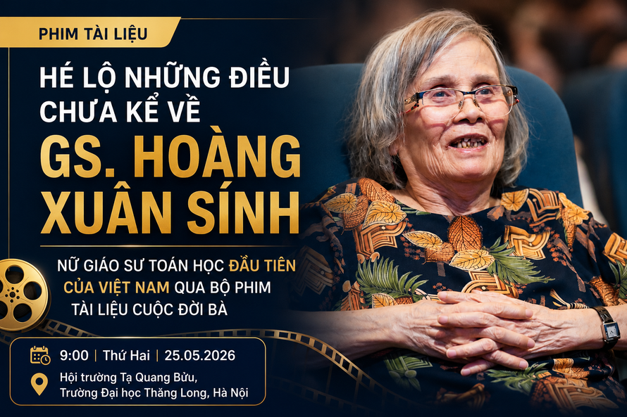 Hé lộ những điều chưa kể về GS. Hoàng Xuân Sính - nữ giáo sư Toán học đầu tiên của Việt Nam qua bộ phim tài liệu cuộc đời bà