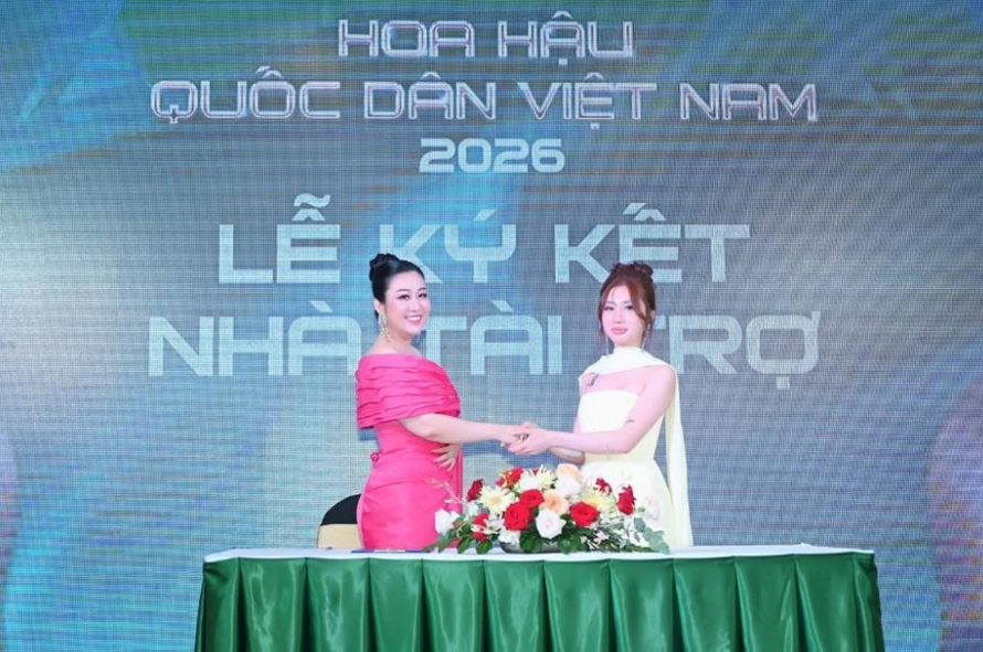 Lễ ký kết nhà tài trợ cuộc thi Hoa hậu Quốc dân Việt Nam 2026 với sự đồng hành của TNQ - CULTURE.