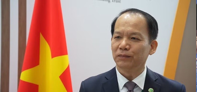 Bộ trưởng Tư pháp Hoàng Thanh Tùng trả lời phỏng vấn phóng viên TTXVN. (Ảnh: Trần Hải/TTXVN)
