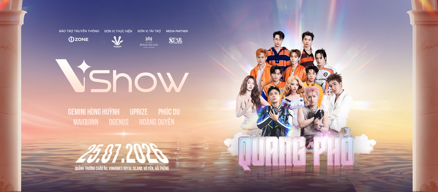 Gemini Hùng Huỳnh, UPRIZE cùng dàn nghệ sĩ trẻ hội tụ tại VSHOW Hòa Âm Quang Phổ