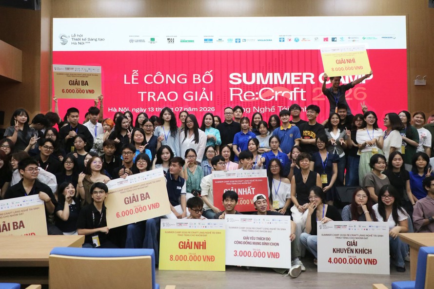 Lễ công bố kết quả và trao giải Summer Camp Re:Craft 2026