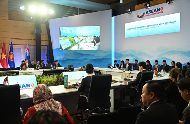 Đoàn Việt Nam tham dự Hội nghị Bộ trưởng Ngoại giao ASEAN-Australia. (Nguồn: ASEAN)