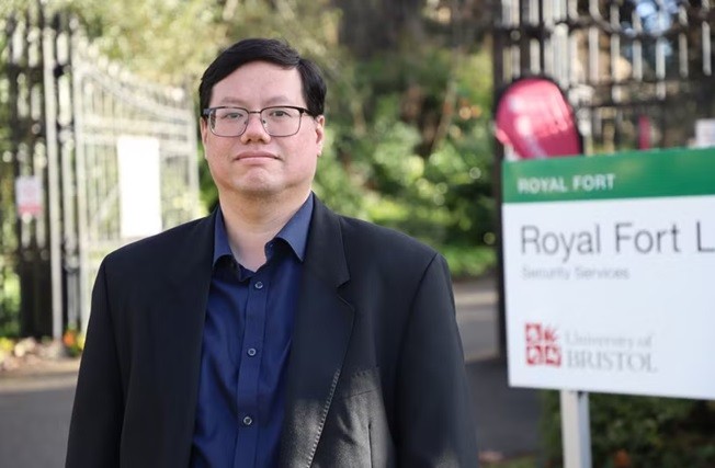 Tiến sỹ Hồ Quốc Tuấn, giảng viên cấp cao Đại học Bristol (Anh). (Ảnh: Phong Hà/TTXVN)