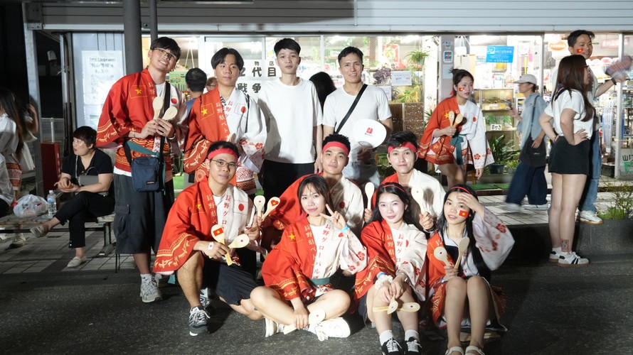 Dấu ấn cộng đồng Việt Nam tại Lễ hội truyền thống Binzuru Nagano: Khi "đa văn hóa cộng sinh" nở hoa trên đất Phù Tang