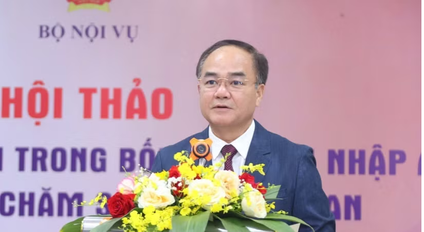 Thứ trưởng Bộ Nội vụ Vũ Chiến Thắng. (Ảnh: TTXVN)