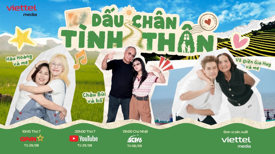 VIETTEL MEDIA ra mắt chương trình "Dấu chân tình thân"