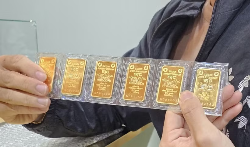 Giá vàng trong nước giảm, SJC giao dịch quanh ngưỡng 147,4 triệu đồng mỗi lượng