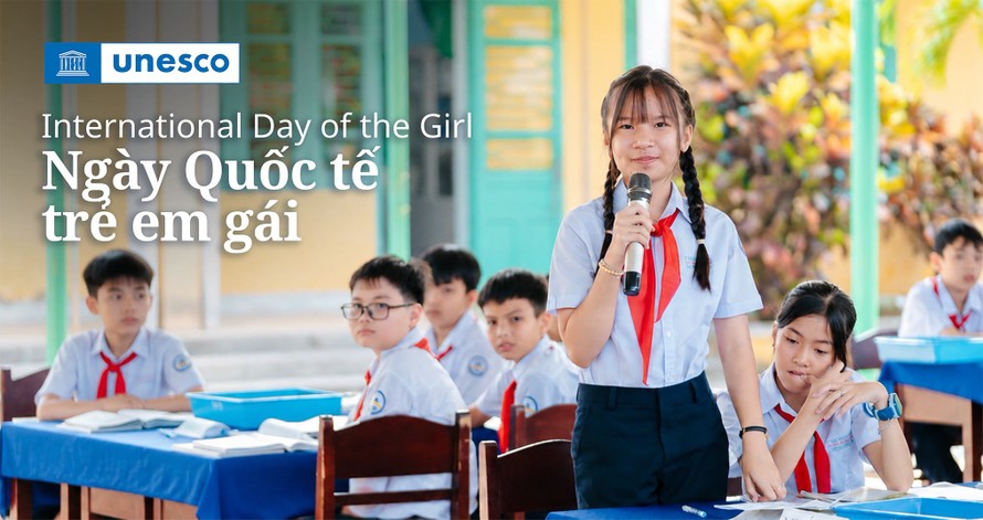 Ngày Quốc tế Trẻ em gái: UNESCO đang thúc đẩy bình đẳng giới trong và thông qua giáo dục cho 38 triệu người trên toàn cầu
