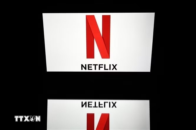 Biểu tượng Netflix. (Ảnh: AFP/TTXVN)