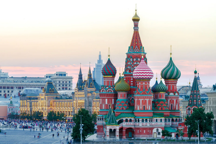 Quảng trường Đỏ, biểu tượng văn hóa và lịch sử của thủ đô Moscow, Nga. (Ảnh: Sưu tầm)