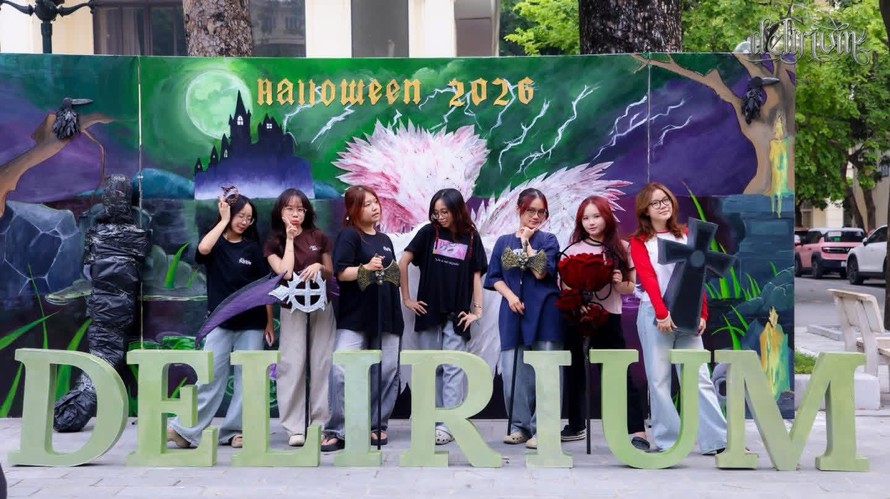 Ấn tượng cùng loạt hoạt động trải nghiệm thú vị tại Halloween 2026 trường Báo 