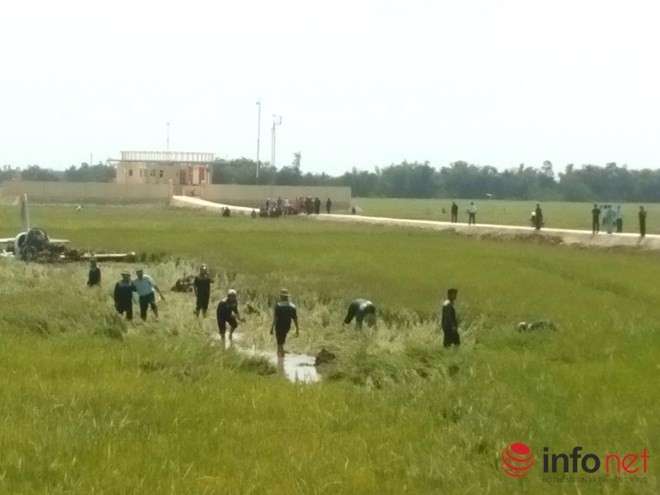 Máy bay L39 gặn nạn khi đang lấy độ cao