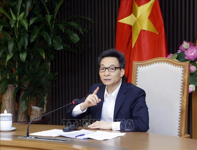 Phó Thủ tướng Chính phủ Vũ Đức Đam phát biểu. Ảnh: Phạm Kiên/TTXVN