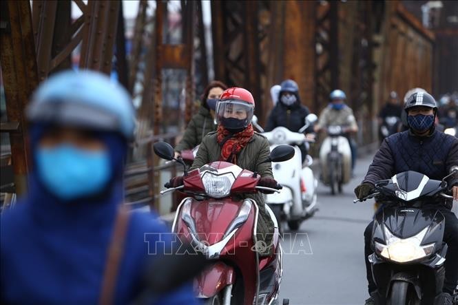 Không khí lạnh tăng cường, Hà Nội chuyển lạnh từ 28/10. Ảnh: TTXVN.