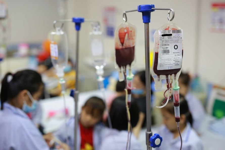 Bệnh Thalassemia có thể tầm soát bằng xét nghiệm máu. Ảnh: BV