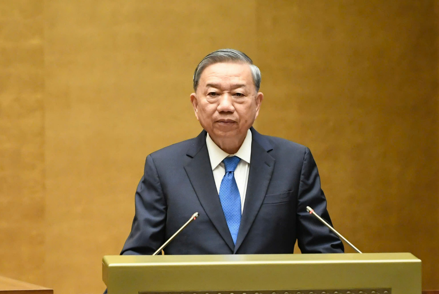 Tổng Bí thư Tô Lâm phát biểu chỉ đạo Hội nghị.