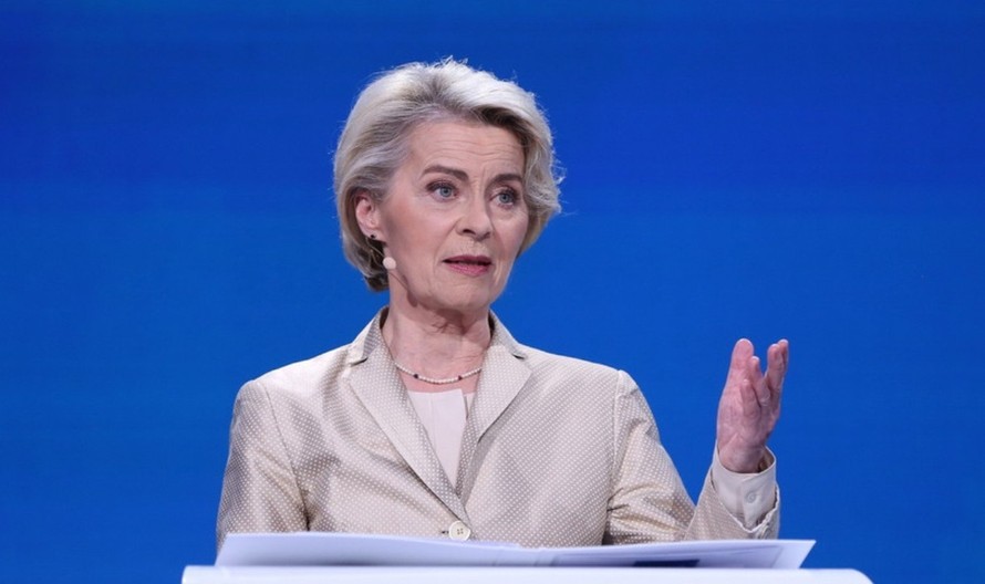 Chủ tịch Ủy ban châu Âu (EC) Ursula von der Leyen.