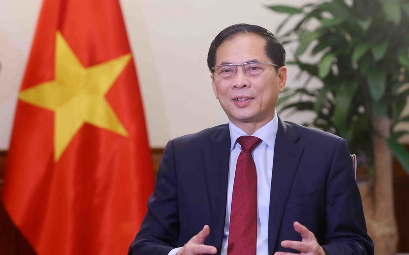 Phó Thủ tướng, Bộ trưởng Ngoại giao Bùi Thanh Sơn làm Chủ tịch Ủy ban Quốc gia APEC 2027. (Ảnh: Phạm Kiên/TTXVN)