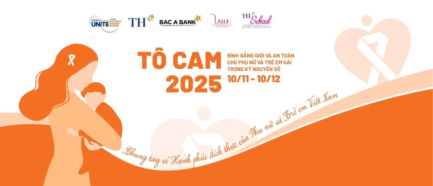 Chiến dịch Tô cam 2025 - Bình đẳng giới và an toàn cho phụ nữ và trẻ em gái trong kỷ nguyên số