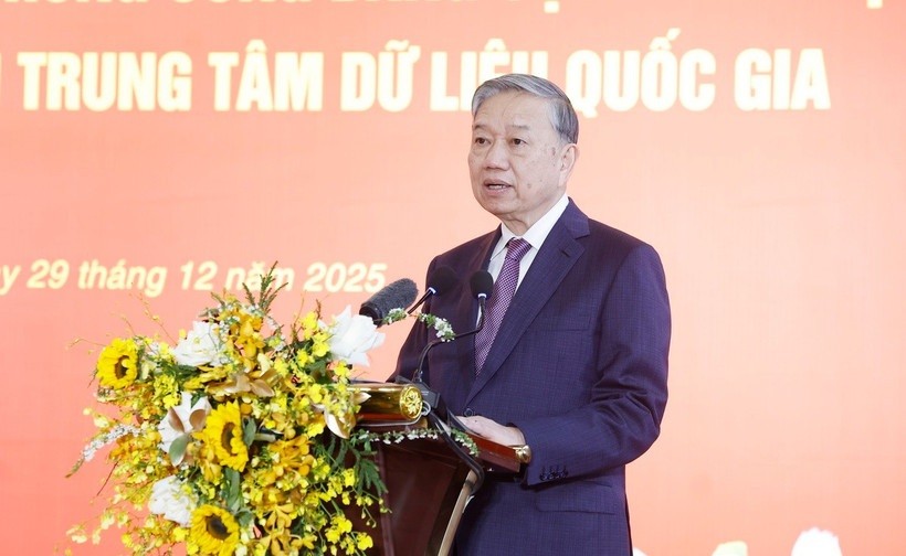 Tổng Bí thư Tô Lâm phát biểu chỉ đạo. 