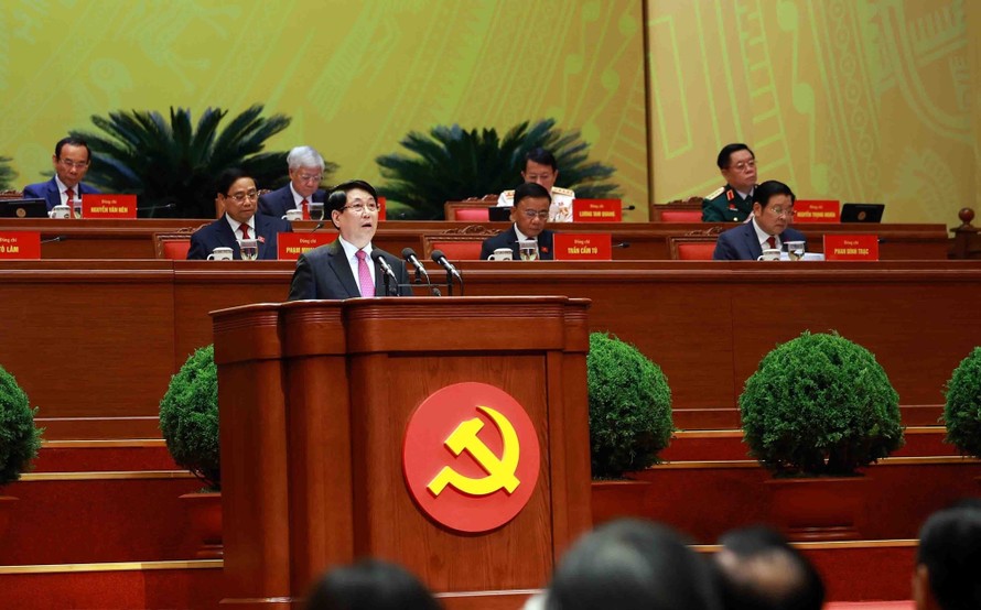 Diễn văn khai mạc của Chủ tịch nước Lương Cường tại Đại hội XIV của Đảng