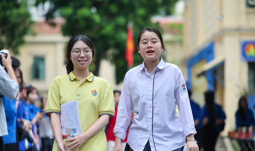 Thí sinh dự thi Tốt nghiệp Trung học phổ thông.