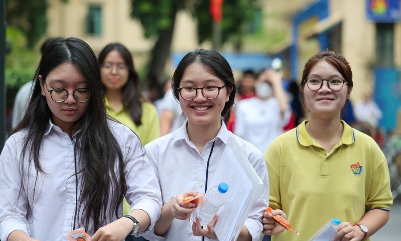 Thí sinh dự thi Tốt nghiệp Trung học phổ thông.