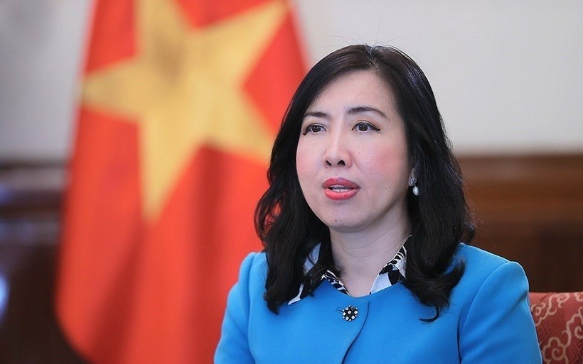 Thứ trưởng Bộ Ngoại giao Lê Thị Thu Hằng. 