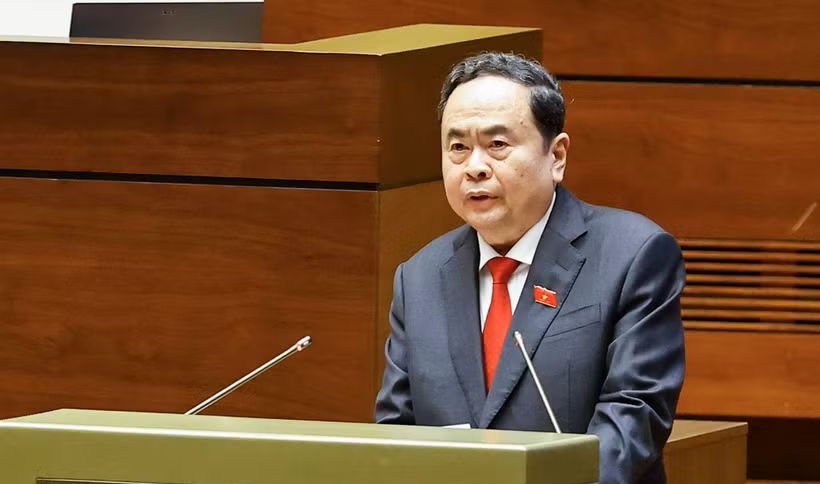 Chủ tịch Quốc hội Trần Thanh Mẫn.