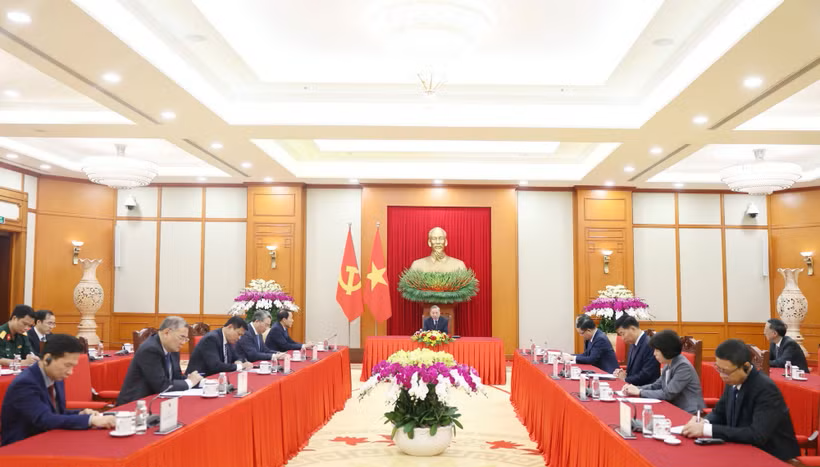 Tổng Bí thư, Chủ tịch nước Tô Lâm điện đàm với Thủ tướng Australia Anthony Albanese.