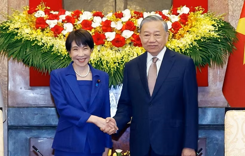 Tổng Bí thư, Chủ tịch nước Tô Lâm tiếp Thủ tướng Nhật Bản Takaichi Sanae. 