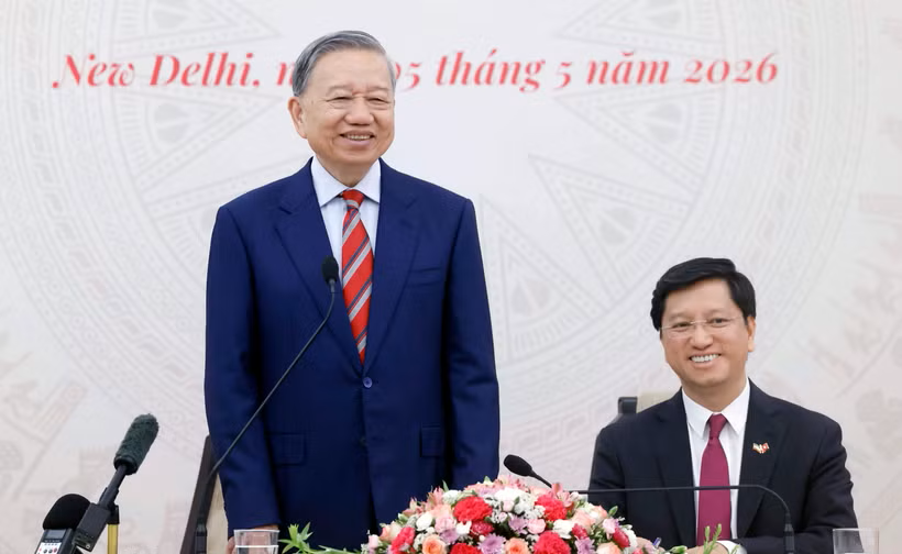 Tổng Bí thư, Chủ tịch nước Tô Lâm phát biểu.