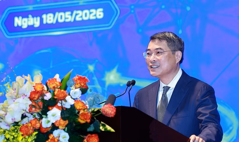 Thủ tướng Lê Minh Hưng phát biểu tại Lễ chào mừng Ngày Khoa học, Công nghệ và Đổi mới sáng tạo Việt Nam và Hội nghị triển khai công nghệ chiến lược. 