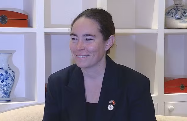 Bà Caroline Vik, Giám đốc Chính sách của Tập đoàn Tài chính Phát triển Quốc tế Hoa Kỳ (DFC).