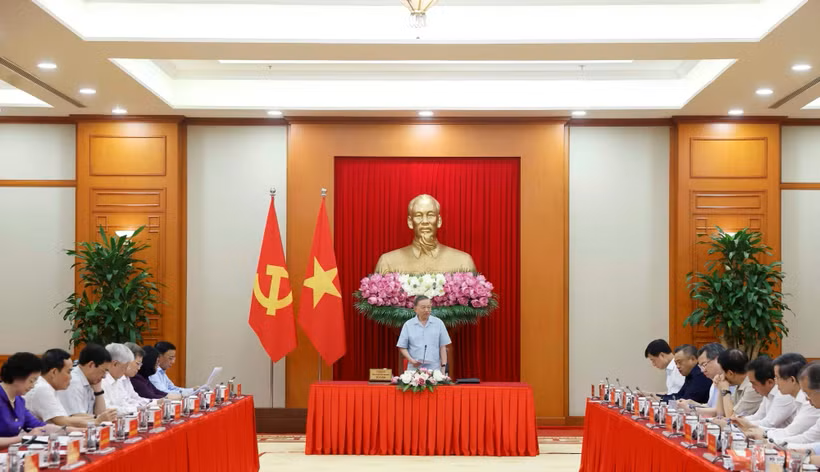 Tổng Bí thư, Chủ tịch nước Tô Lâm phát biểu.
