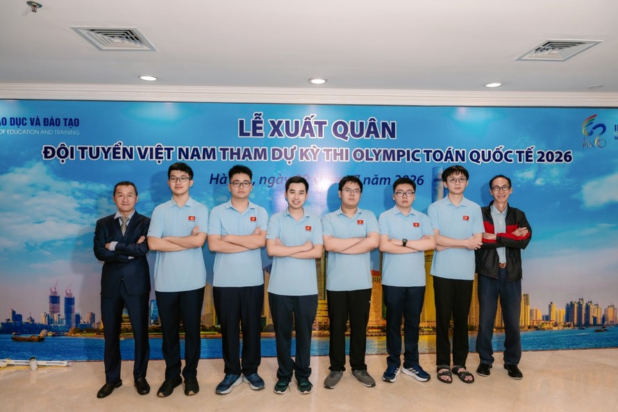 Cả 6 học sinh Việt Nam đều đoạt Huy chương tại Olympic Toán quốc tế (IMO) 2026