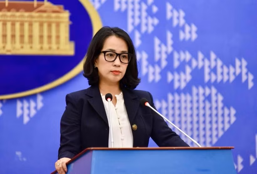 Người Phát ngôn Bộ Ngoại giao Việt Nam Phạm Thu Hằng. (Ảnh: Bộ Ngoại giao)