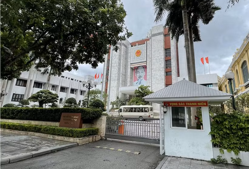 Trụ sở UBND thành phố Hà Nội. 