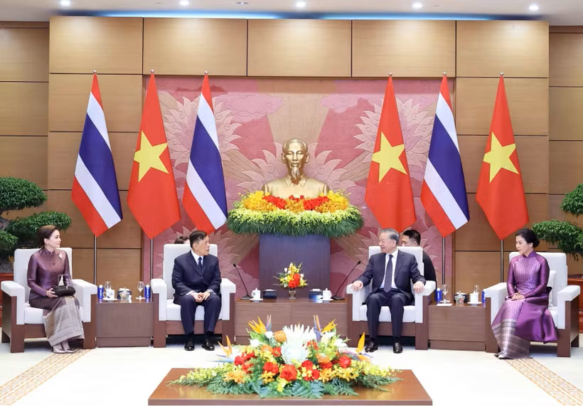 Ngày 15/9/2026, Tổng Bí thư, Chủ tịch nước Tô Lâm và Nhà vua Thái Lan Maha Vajiralongkorn Phra Vajiraklaochaoyuhua dẫn đầu đoàn đại biểu cấp cao hai nước tiến hành hội đàm. 