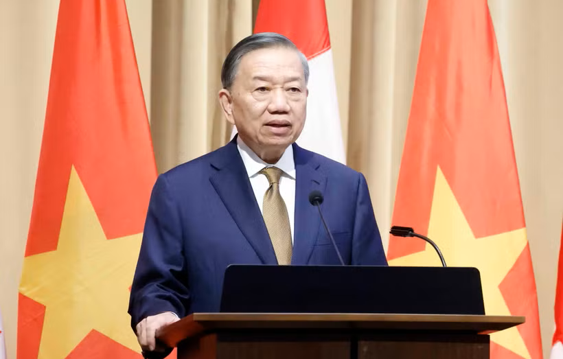 Tổng Bí thư, Chủ tịch nước Tô Lâm phát biểu chính sách "Quan hệ đối tác chiến lược Việt Nam – Canada trong bối cảnh thế giới đầy biến động”.