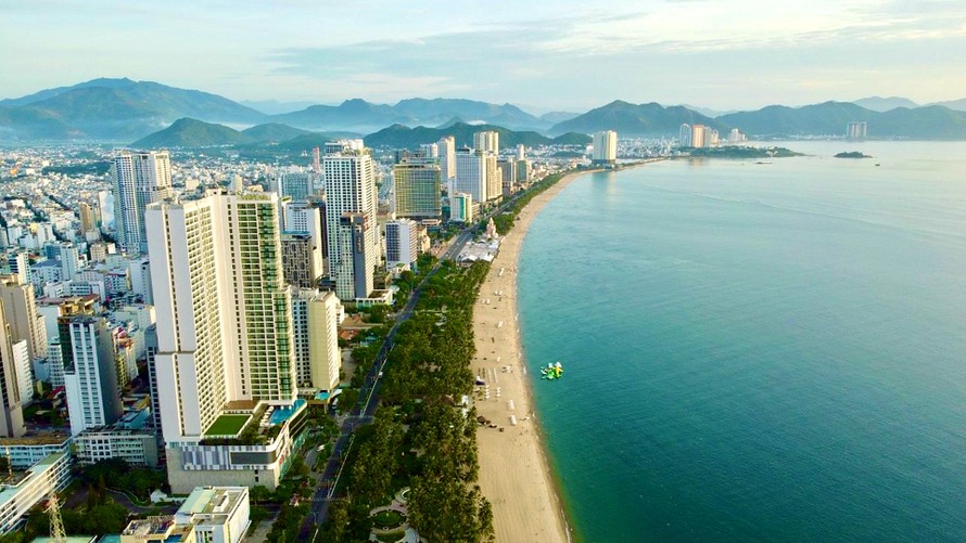 Biển Nha Trang, Khánh Hòa.