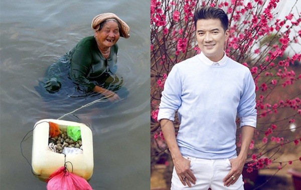 Hành động bất ngờ của Mr Đàm với 'bà ngoại ngâm mình mò ốc'