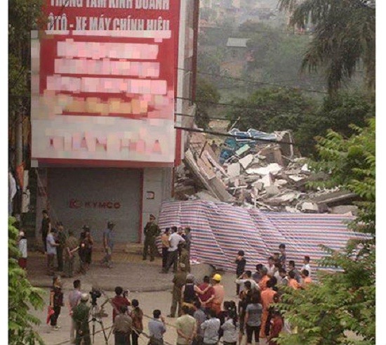 Nguyên nhân vụ sập nhà 5 tầng khiến 6 người thương vong