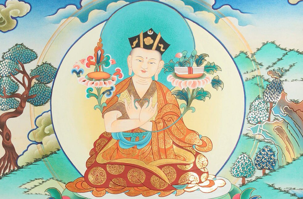 Chân dung Đại sư Mikyo Dorje. 